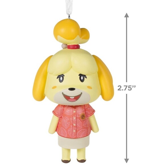 Nintendo ANIMAL CROSSING ISABELLE HALLMARK ORNAMENT NEW 2021 In Box - Picture 4 of 4